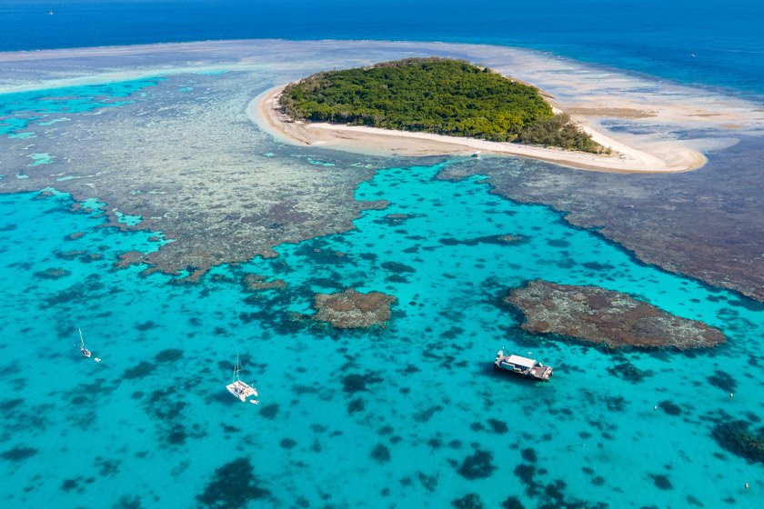 The Great Barrier Reef is one of the world's most breathtaking natural wonders, located off the coast of Queensland, Australia. Spanning over 2,300 kilometers,